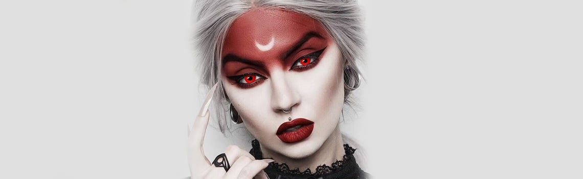 Red Contact Lenses Red Contact Lenses
