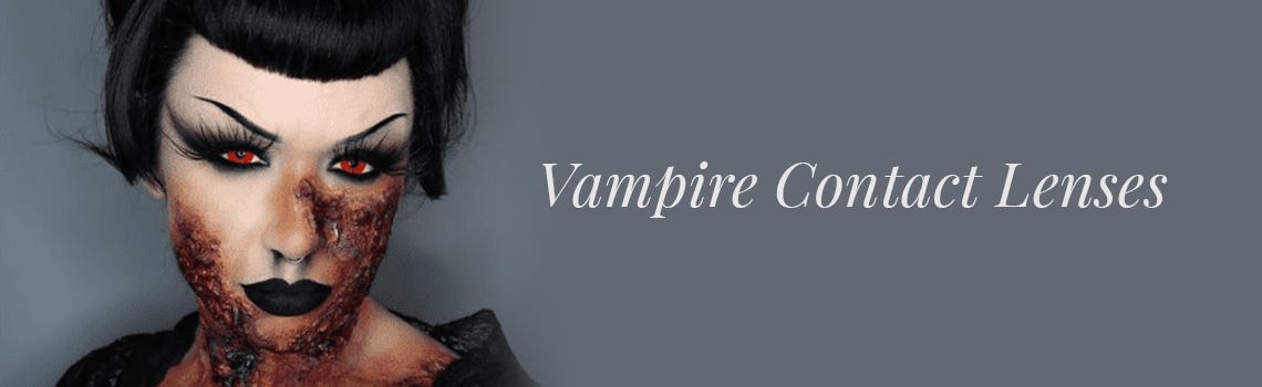 Vampire Contact Lenses Vampire Contact Lenses