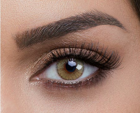 Solotica Natural Colors Mel Green Contact Lenses Free Shipping
