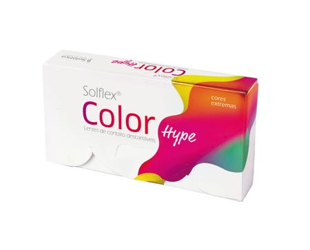 Solflex Color Hype Branca - pack of 2 lenses