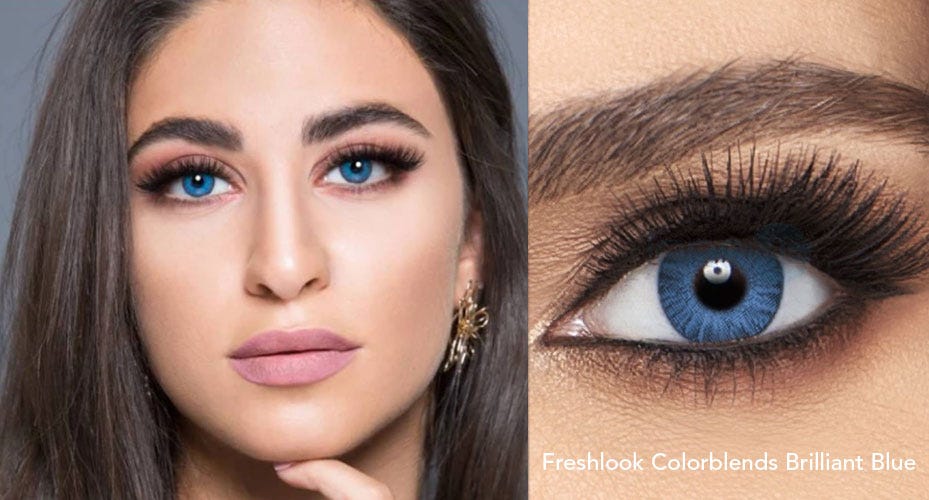 Freshlook Colorblends Brilliant Blue