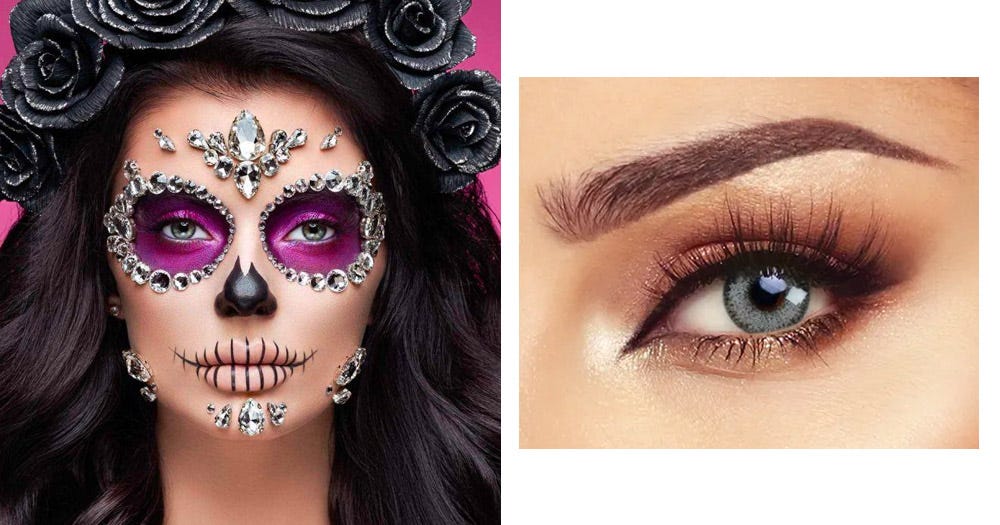 Sugar Skull Halloween Makeup