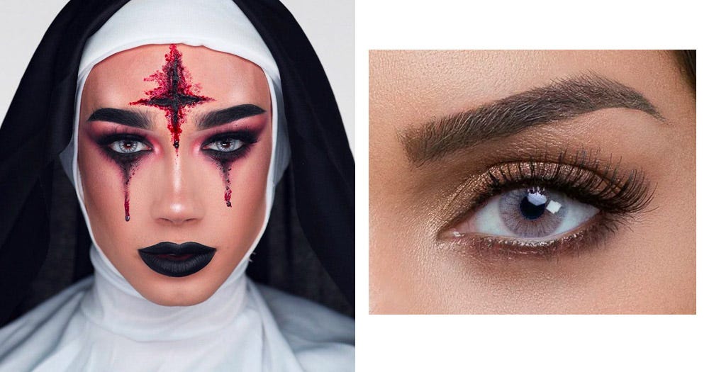 The Nun Halloween Makeup