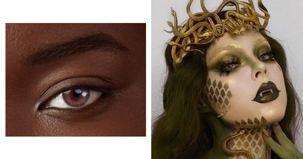 Medusa Halloween Makeup