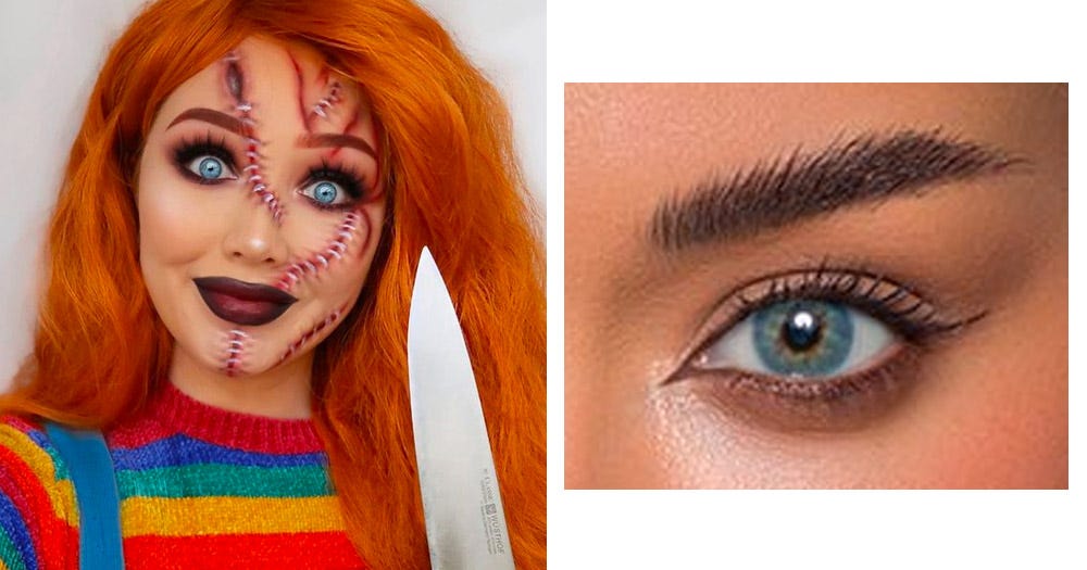 Chucky Halloween Makeup