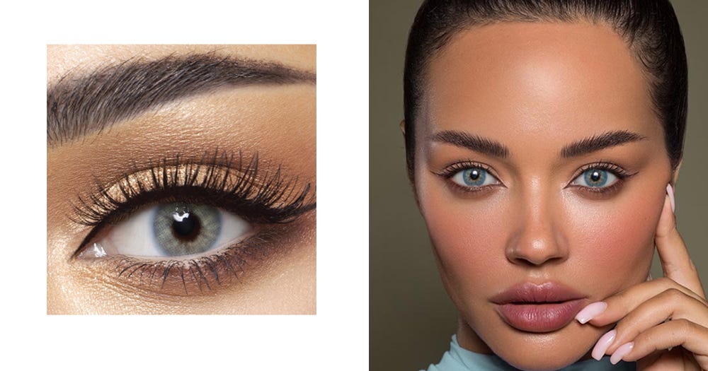 Natural Colored Contacts for Dark Brown Eyes