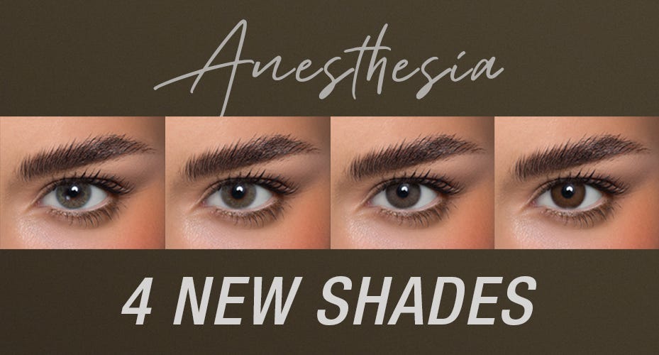 Anesthesia New Addict Colors Contact Lenses