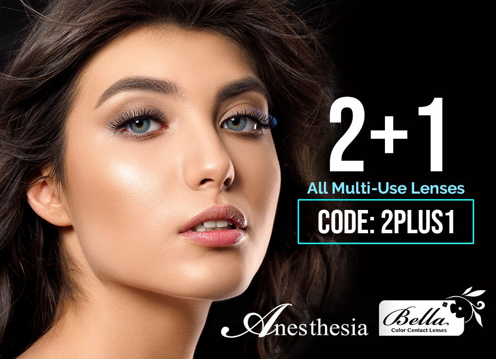 2 Plus 1 Anesthesia and Bella Contact Lenses Offer