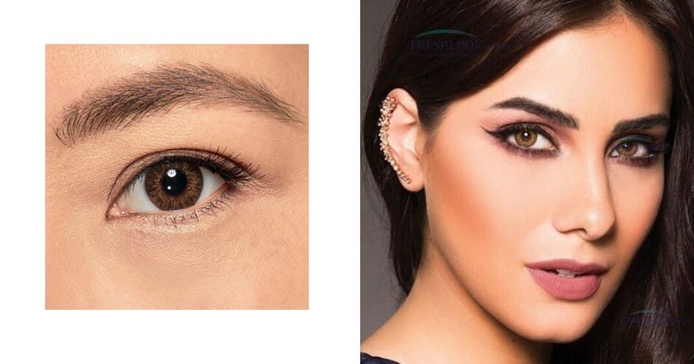 The Best Green Contacts for Brown Eyes - Bellatory