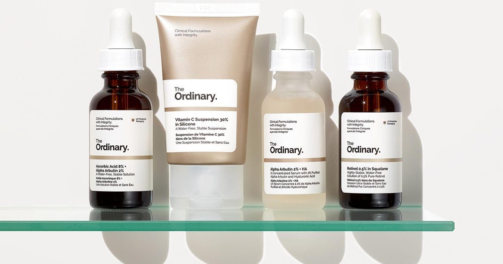 2022 Holiday Gifts Under $50 The Ordinary Bestselling Serums