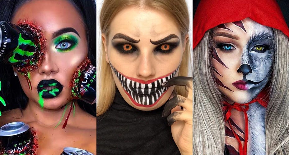 2023 Monster Halloween Makeup