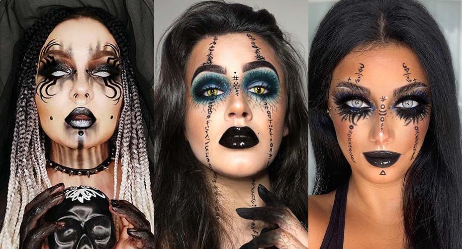 Halloween Makeup 2023 - Sorceress Makeup Look