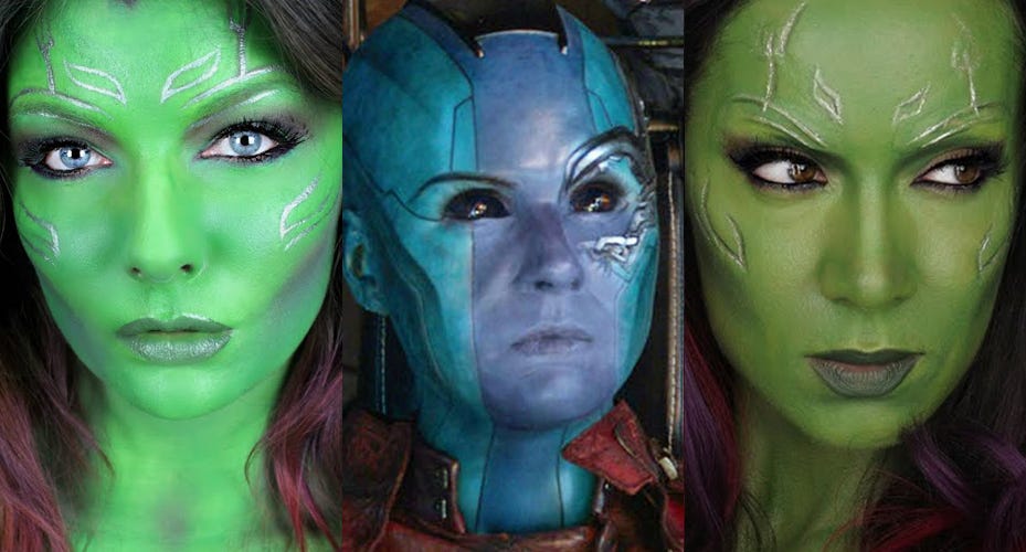 Guardians of the Galaxy Halloween Makeup Tutorial 2023