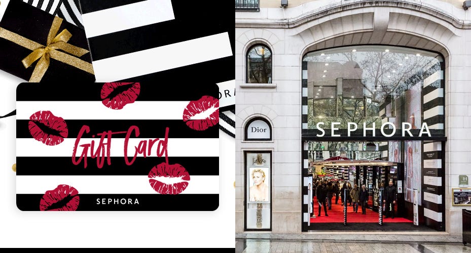 Best Gift ideas for Her - Top 10 Sephora Gift Cards