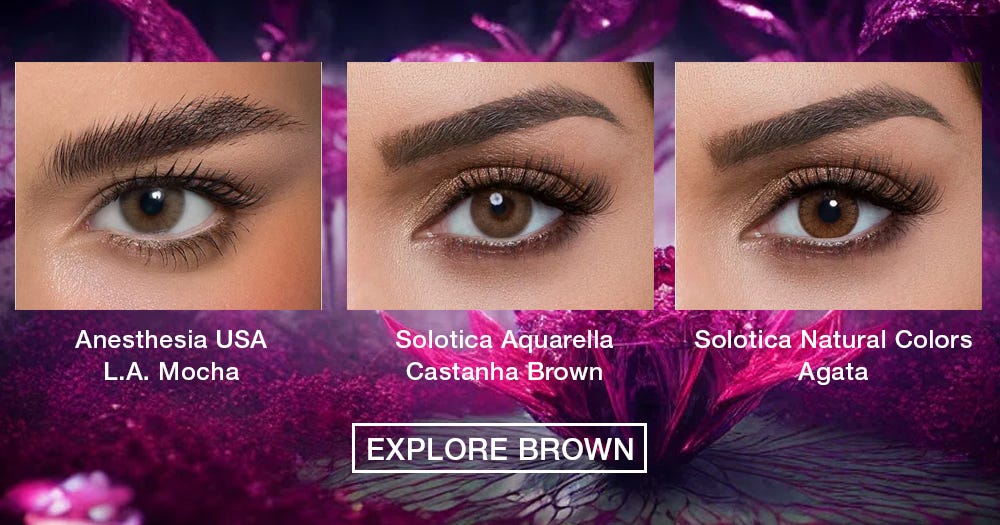 Viva Magenta Makeup Brown Eyes