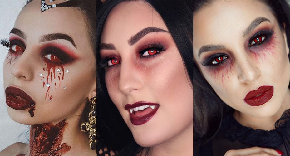 Top 10 Scary Lenses For Halloween 2023 - #7 Red Vampire Lenses