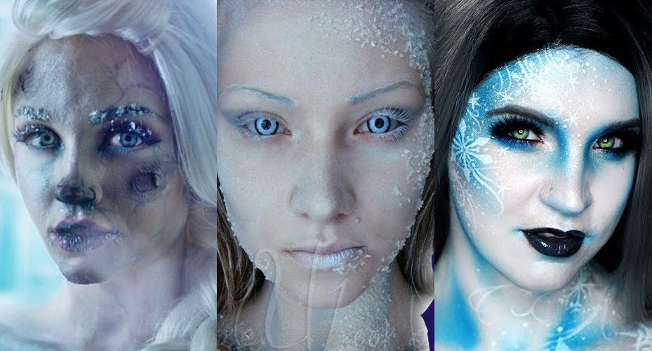 Top 10 Scary Lenses For Halloween 2023 - #8 Blue Ice Lenses