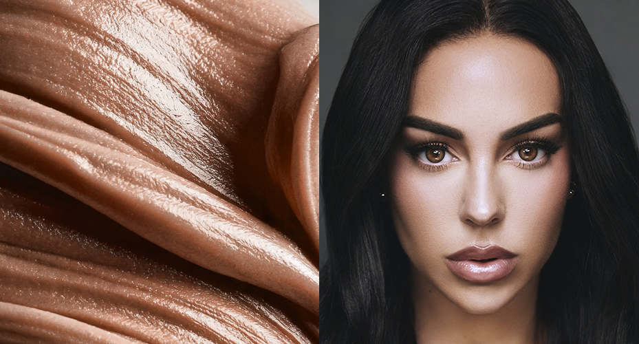 2025 Pantone Color Of The year Mocha Mousse - Color Lenses Pick 11 Amara Biscuit by Georgina Rodriguez