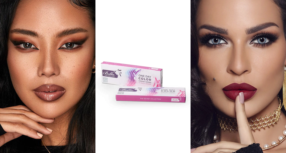 #4 Color Contact Lenses for Dry Eyes - Bella One-Day