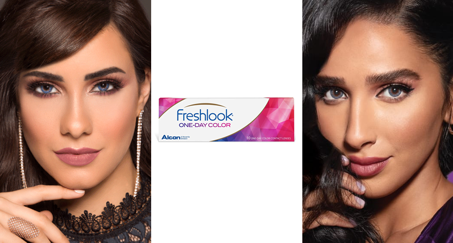 #2 Color Contact Lenses for Dry Eyes - Freshlook One-Day