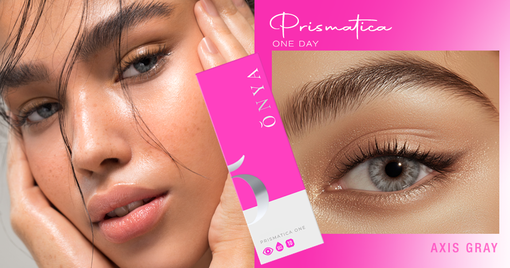 Onya Prismatica One Axis Gray Colored Contacts