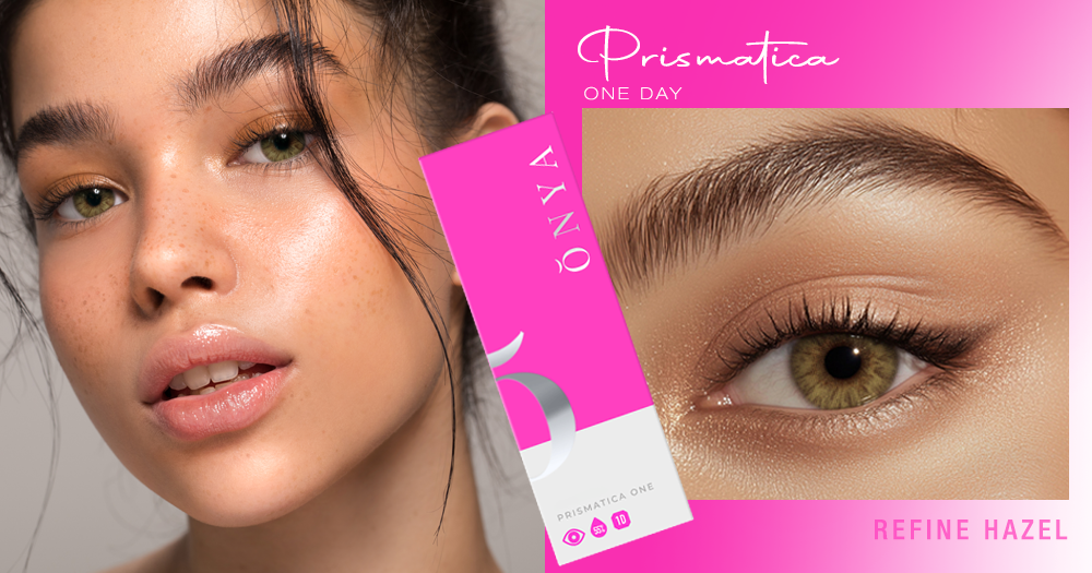 Onya Prismatica One Refine Hazel Colored Contacts
