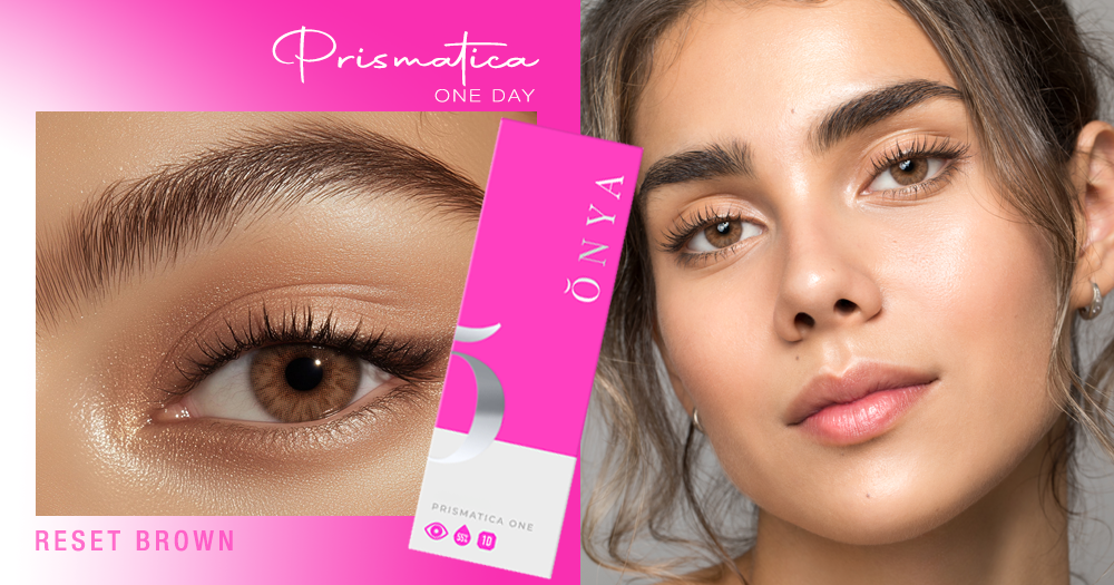 Onya Prismatica One Reset Brown Colored Contacts