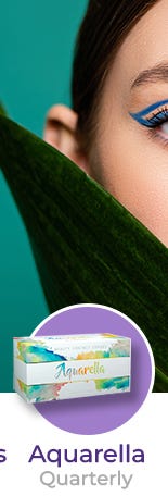 Solotica Aquarella Quarterly Colored Contacts