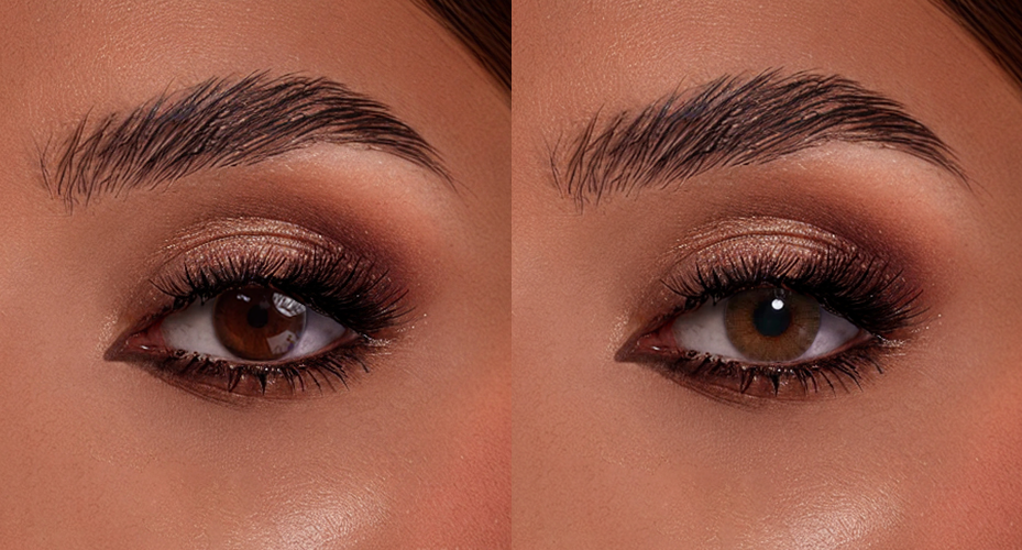 Brown Colored Contacts for Dark Eyes